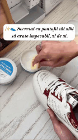 Ți se pare că pantofii tăi albi nu mai arată ca înainte?