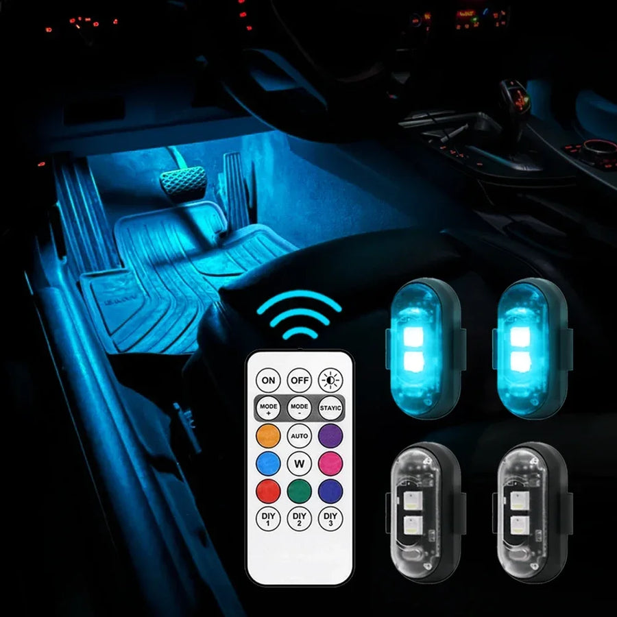 Lumini Ambientale Premium Auto RGB